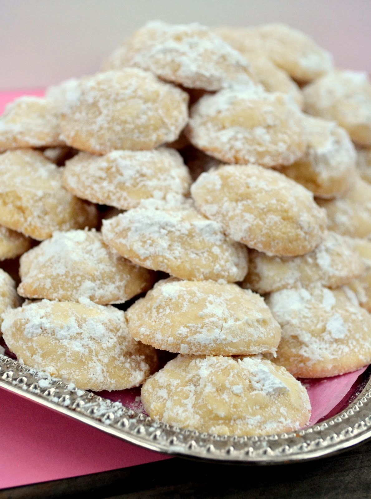 Family Recipe ~ Ouzo Kourambiedes ~ Greek Butter Cookies