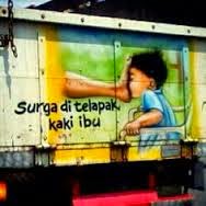 Kreatif, Gambar dan Tulisan Unik di Belakang Truk yang Bisa Bikin Kamu Ketawa Ketiwi Sendiri