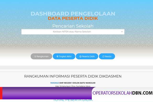 Cara Melakukan Pengecekan Kevalidan Nik Pada Aplikasi Dapodik Operatorsekolahdbn Com Informasi Pendidikan Indonesia