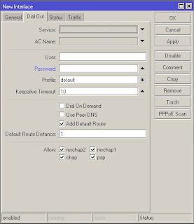 Add New PPPOE Client Add New PPPOE Client