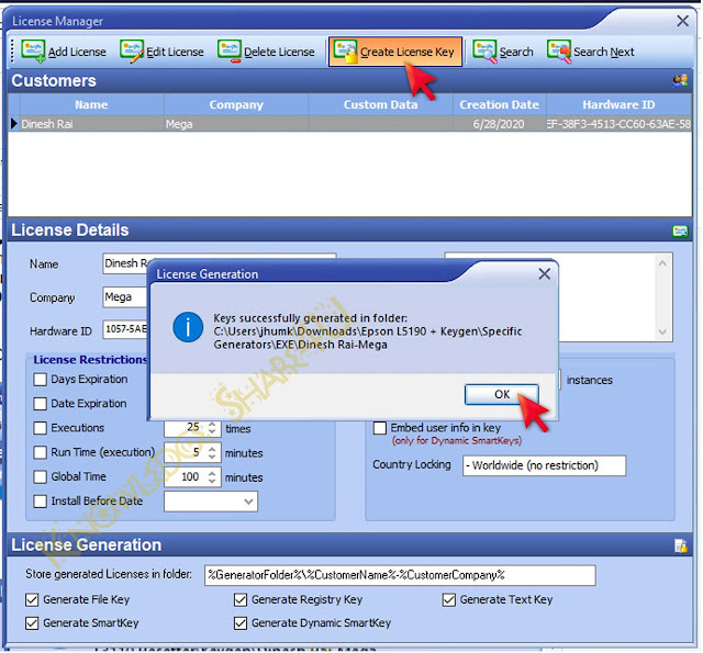How To Reset Epson L5190 with Adjustment Program (Solve a printer's ink