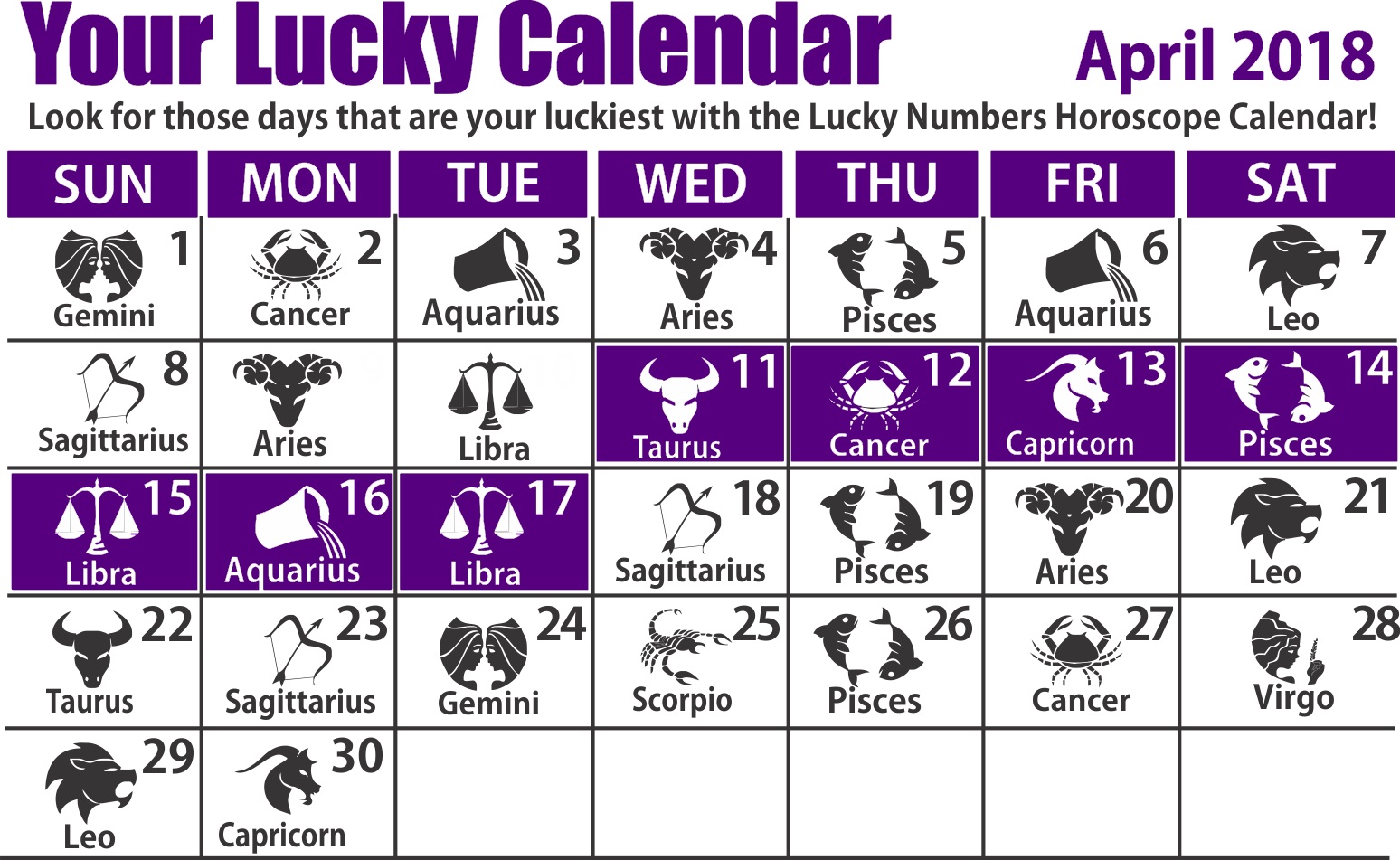 Hollywoodbets Sports Blog Your Lucky Calendar