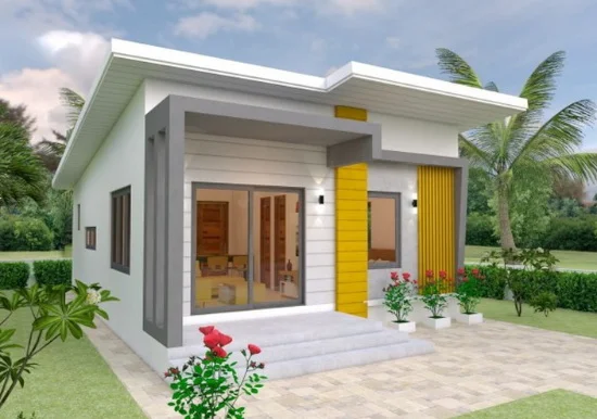 6 Desain rumah sederhana 2020 dengan bajet 100 jutaan