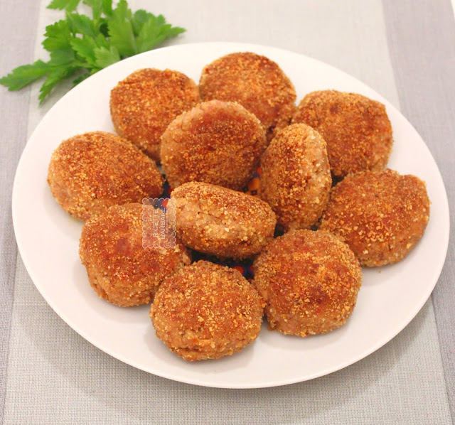 Polpette di carne cotta or Meatballs with cooked meat