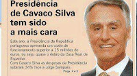 cavaco silva despesista chulo 