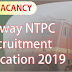 Railway NTPC Recruitment Notification 2019: 35,227 Vacancy Apply Online