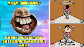 Meme Jomblo Lucu Tahun Baru 6