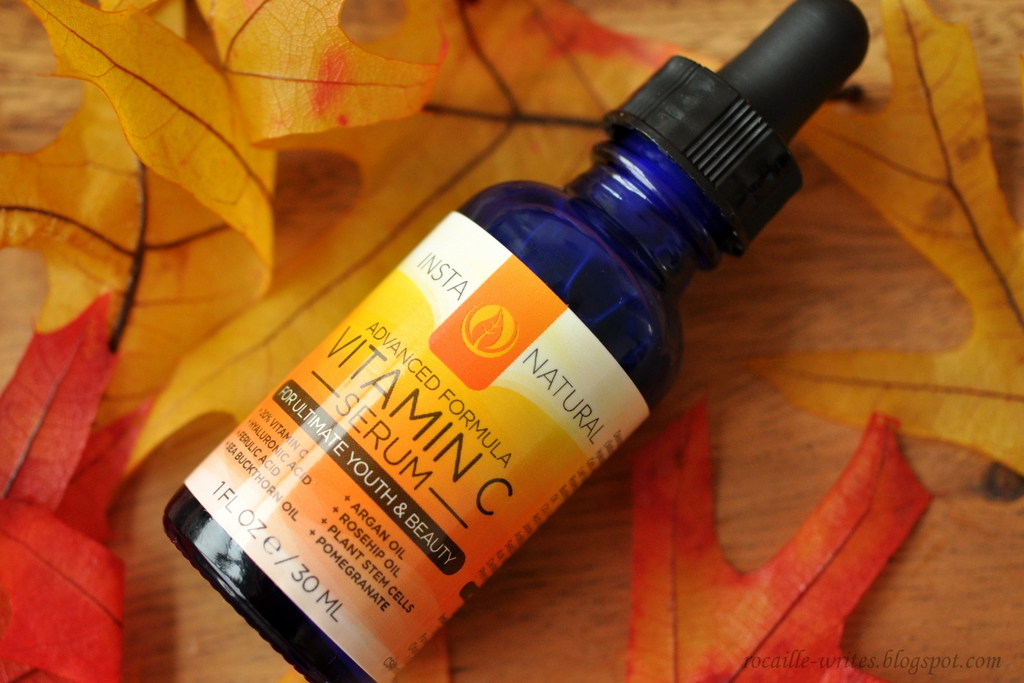 Rocaille Writes Skincare from InstaNatural Vitamin C Serum Review