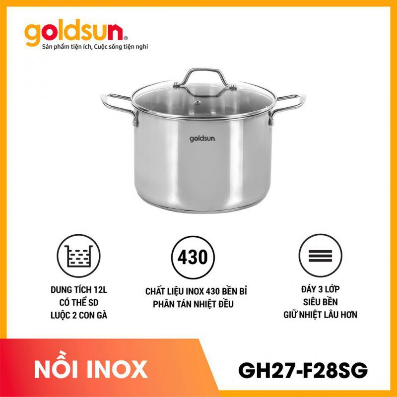 Nồi inox Goldsun GH27-F28SG