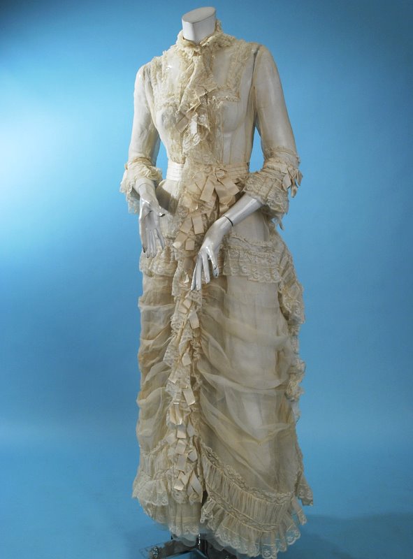 All The Pretty Dresses: 1870's Summer Bustle Gown