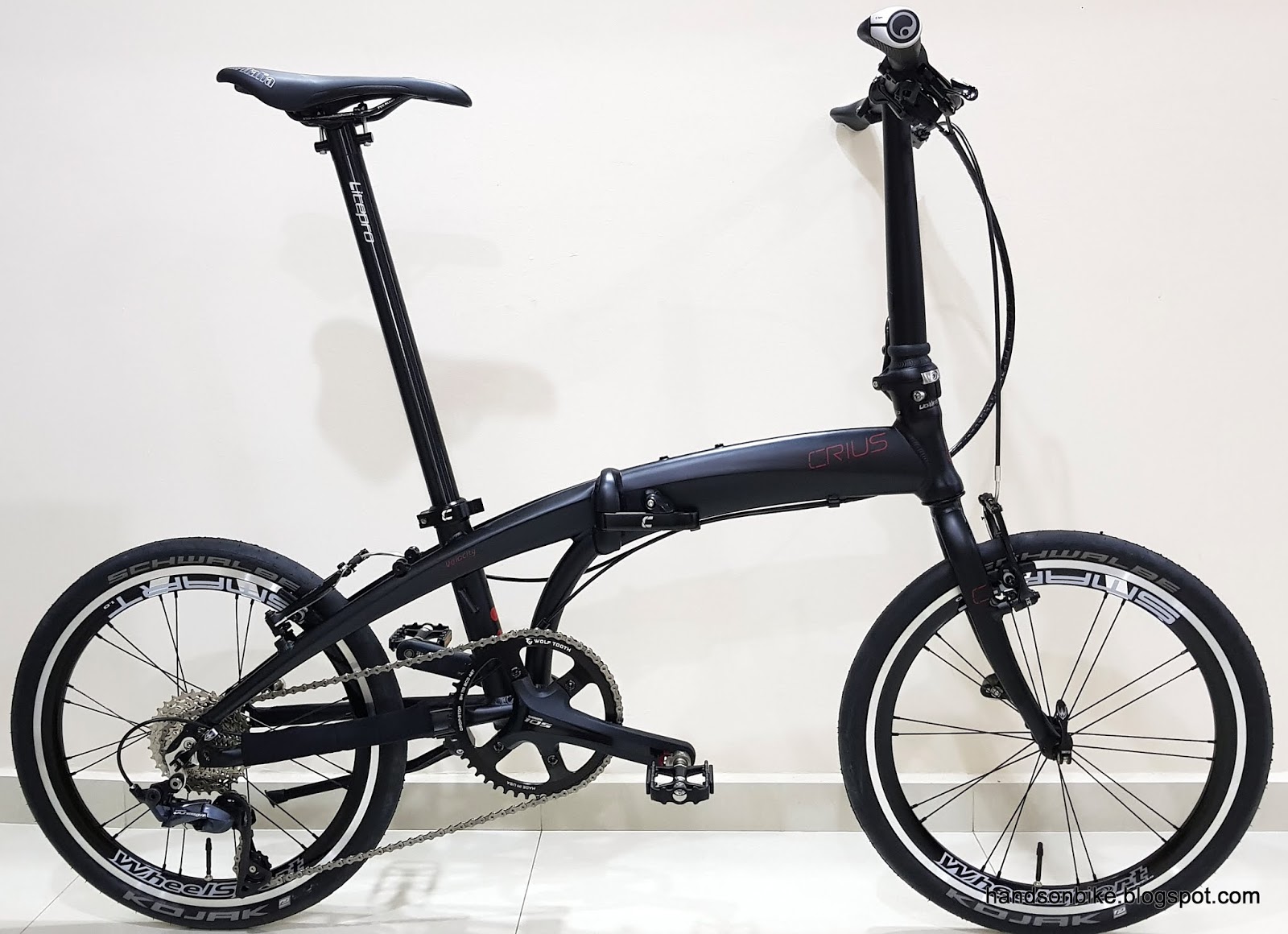 crius folding bike