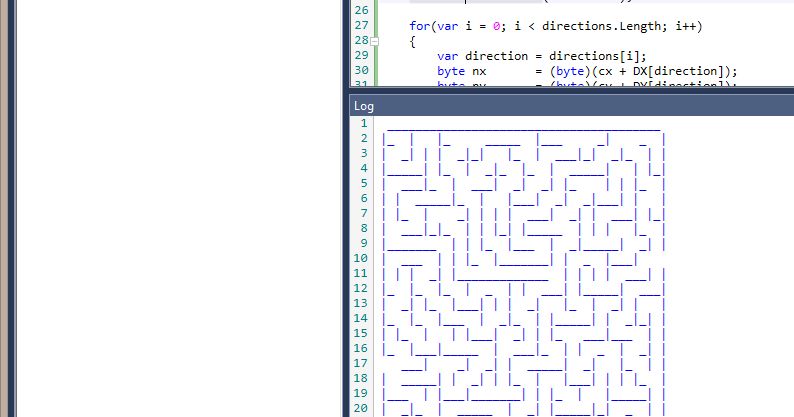 Damjan's Corner: Generate a maze in C#
