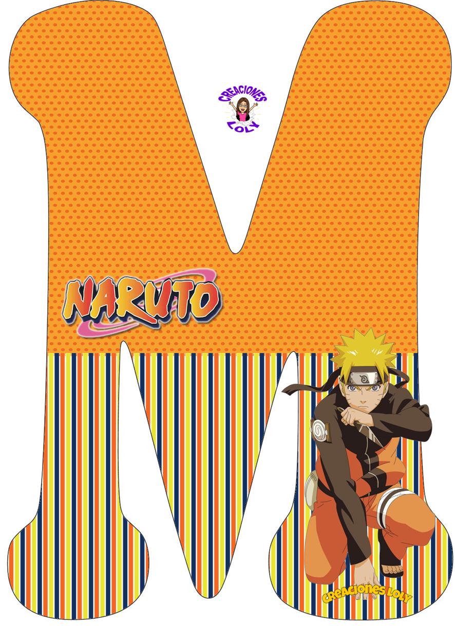 Creaciones Loly Abecedario Naruto Creaciones Loly Abecedario Naruto