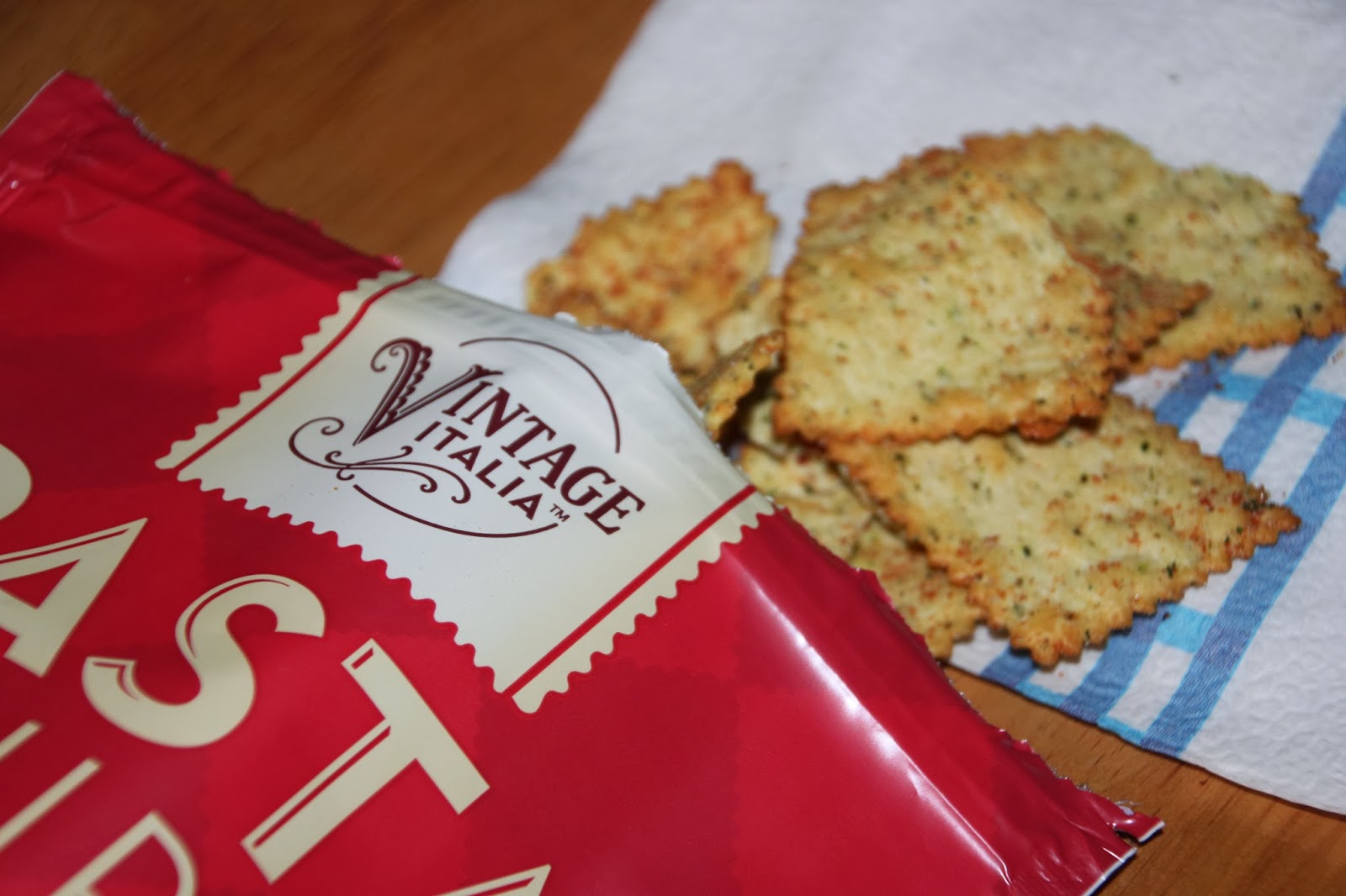 Susan's Disney Family Vintage Italia Pasta Chips…. Chips from pasta