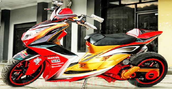 15 Foto Modifikasi Motor Mio | Info Modifikasi Motor