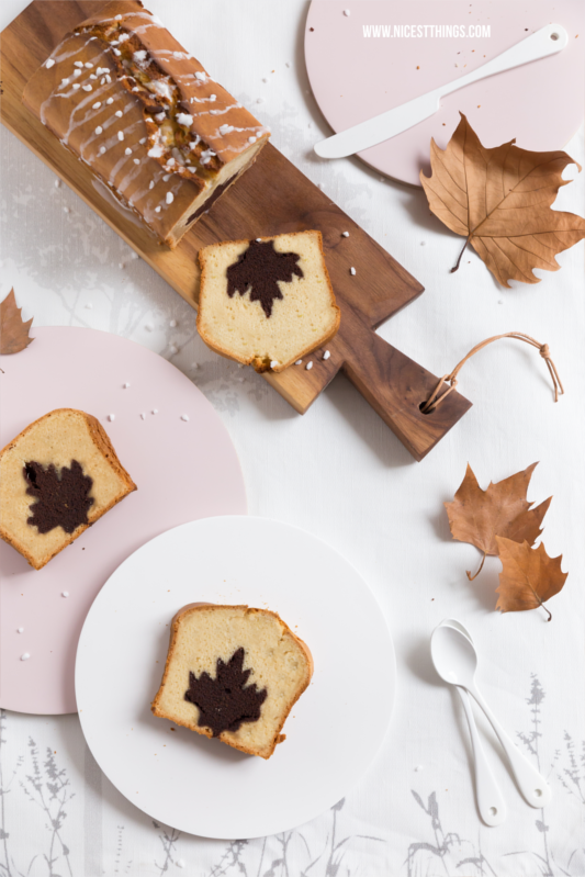 Motiv Kuchen Rezept Motivkuchen backen mit Herz oder Herbstblatt