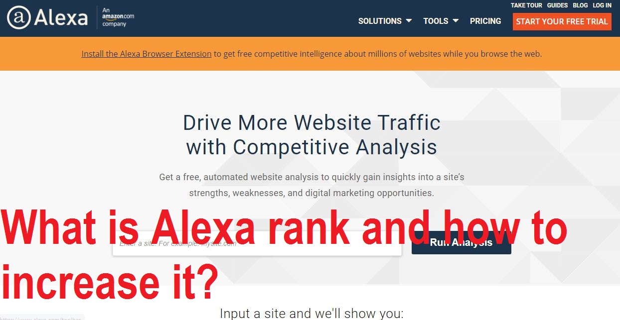 What is alexa rank and how to increase it?