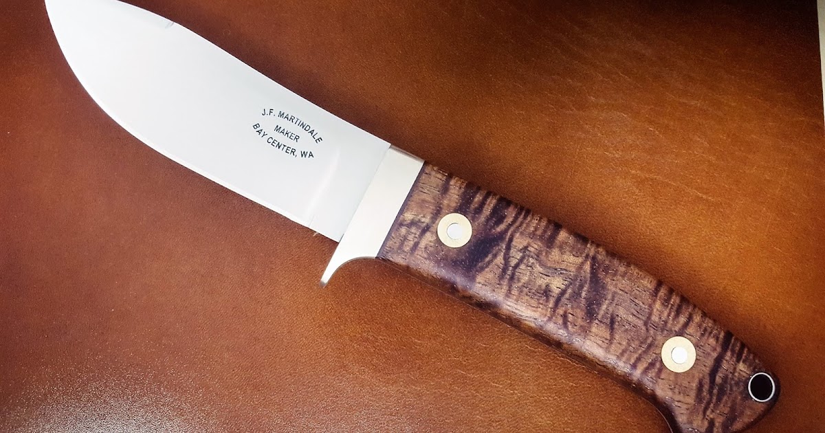 JIM MARTINDALE KNIVES Koa Hunter/Skinner
