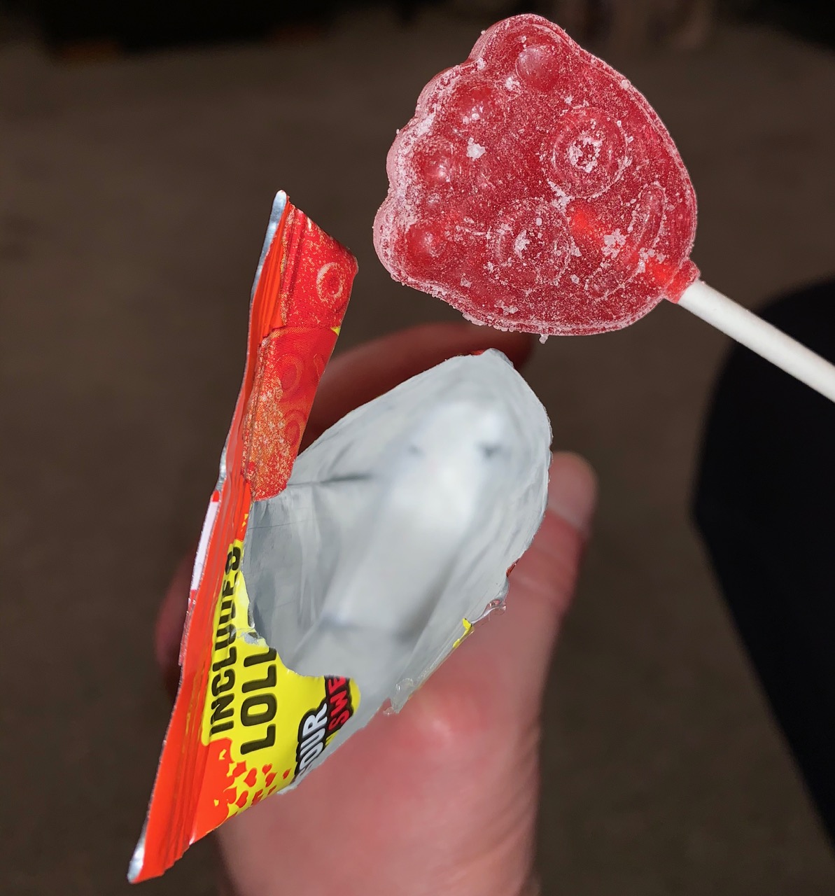 FOODSTUFF FINDS Sour Patch Kids Lollipop with Sour Candy Dipping