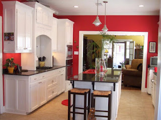 Koleksi Dapur Minimalis Warna Merah Nampak Cantik Modern Koleksi Dapur Minimalis Warna Merah