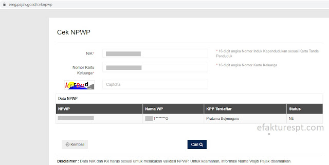 Cek NPWP Online Terbaru