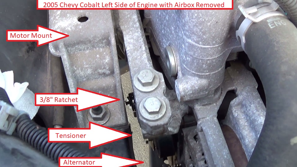 Chevy Cobalt 2.2L Serpentine Belt Tool | Chevy Cobalt Forum
