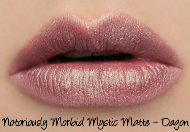 Notoriously Morbid Mystic Matte - Dagon Swatches & Review