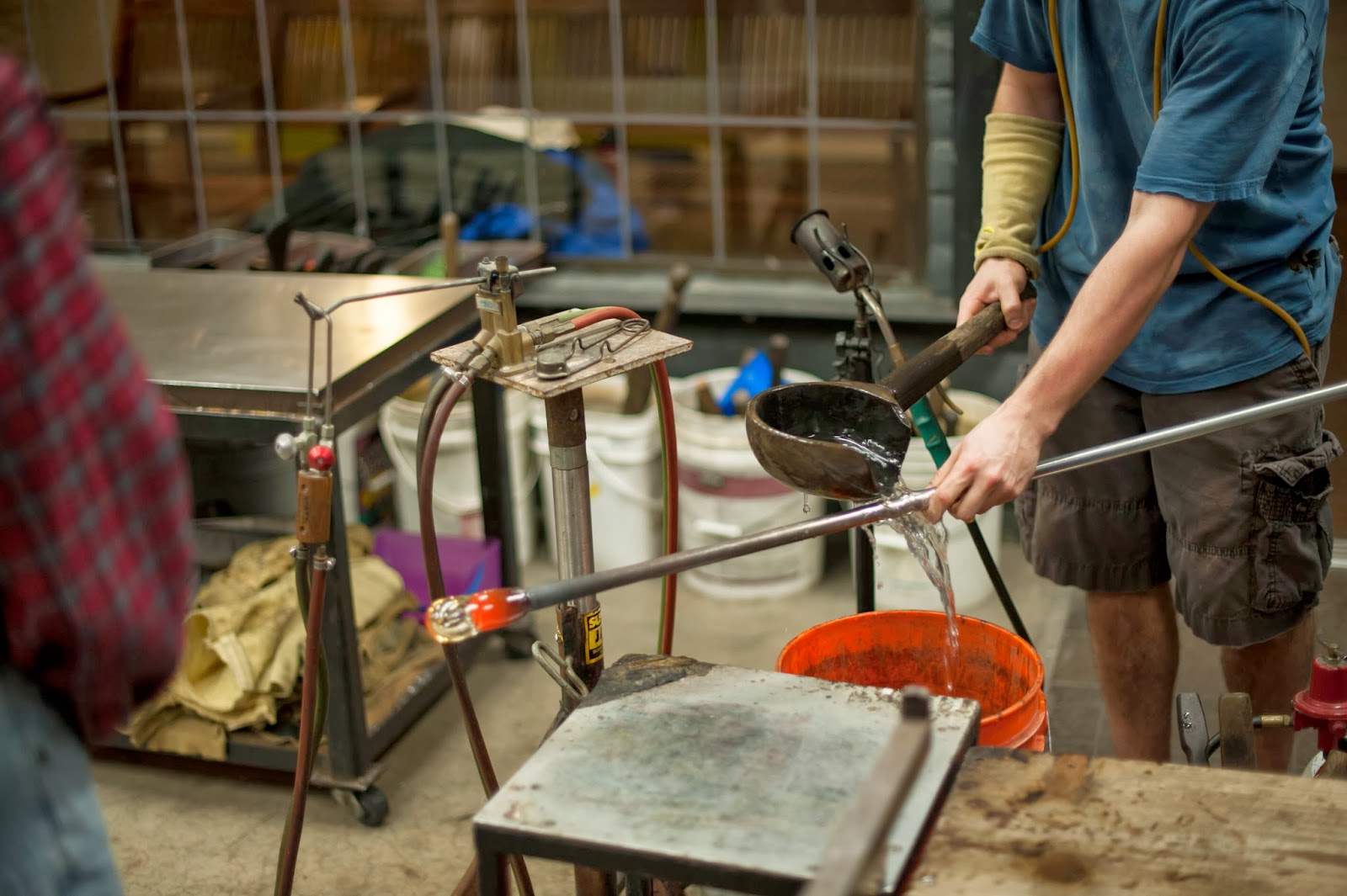 Alexander Chamas Photography Art by Fire Glass Blowing in Issaquah