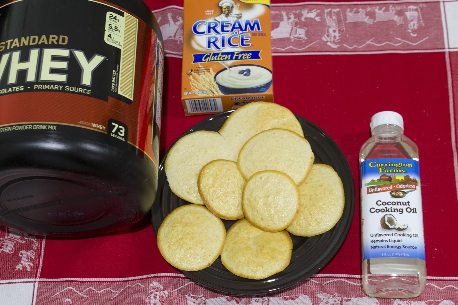 Caroline's Cues Cream of Rice Protein "Sugar" Cookie Recipe