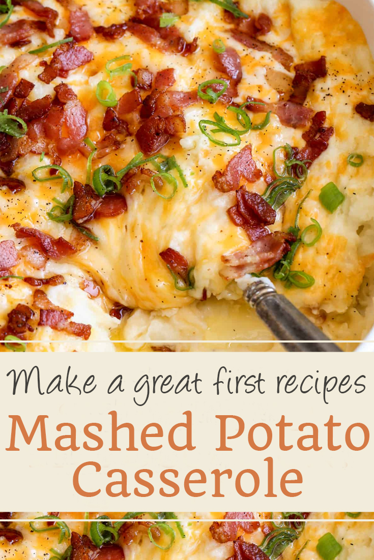 Mashed Potato Casserole | Thanksgiving Recipes Side Dishes, Thanksgiving Recipes Turkey, Thanksgiving Recipes Appetizers, Thanksgiving Recipes Gourmet, Thanksgiving Recipes Dessert, Thanksgiving Recipes Make Ahead, Thanksgiving Recipes Southern, Thanksgiving Recipes Stuffing, Thanksgiving Recipes Healthy, Thanksgiving Recipes Easy. #mashedpotato #potatocasserole