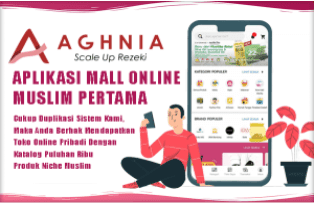 AGHNIA - Aplikasi Mall Online Muslim