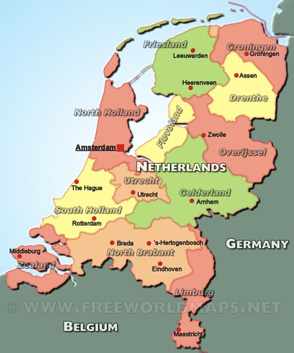 Precisión en la prensa: Holanda y Países Bajos no son sinónimos