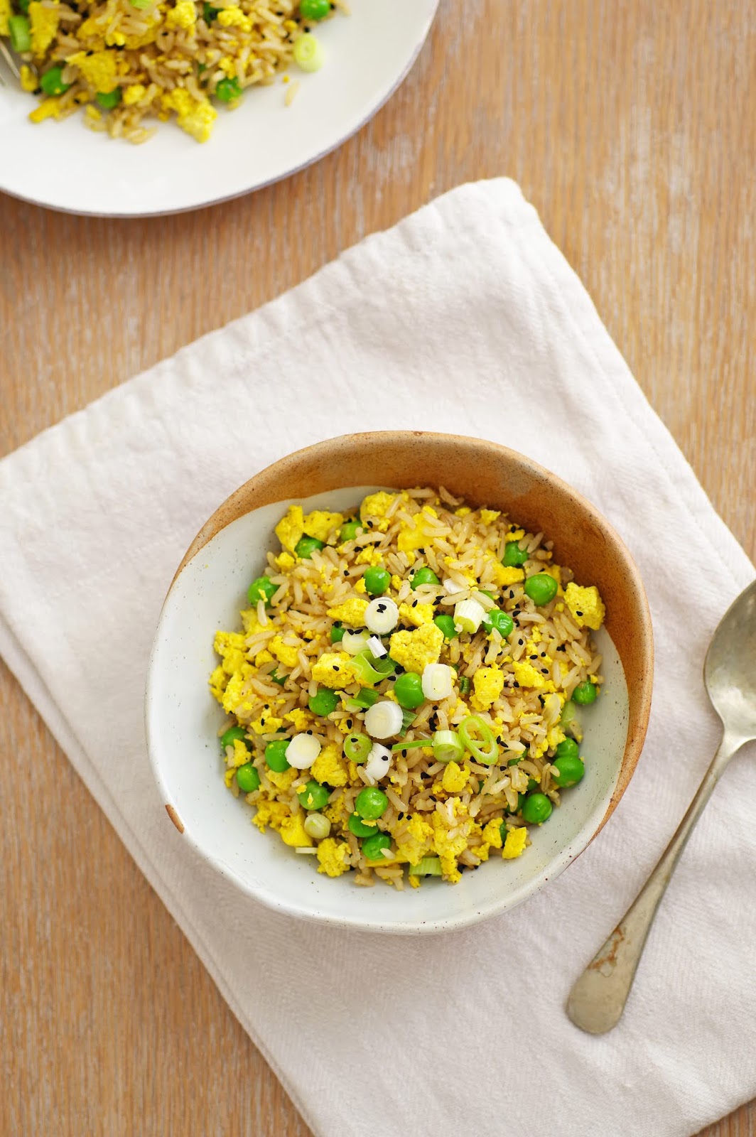 Vegan Egg Fried Rice Euphoric Vegan