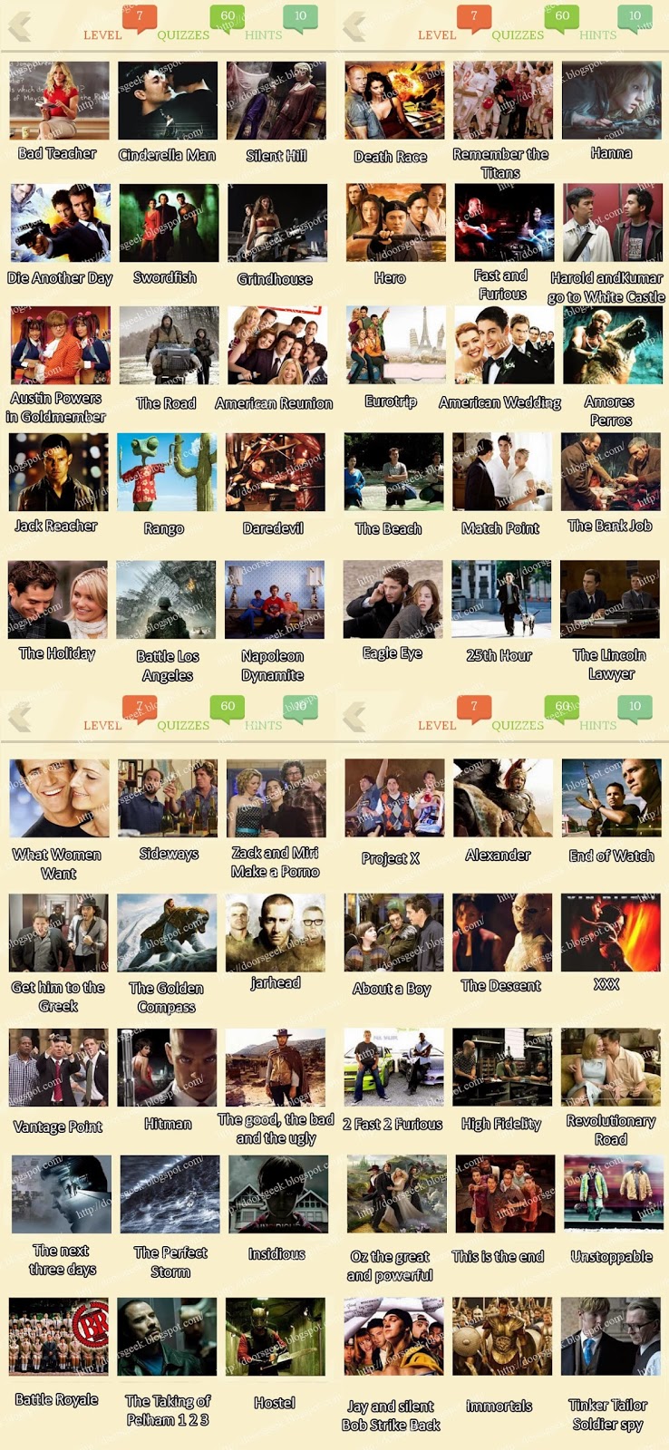 guess the movie answers level 58 guess the movie answers level 58