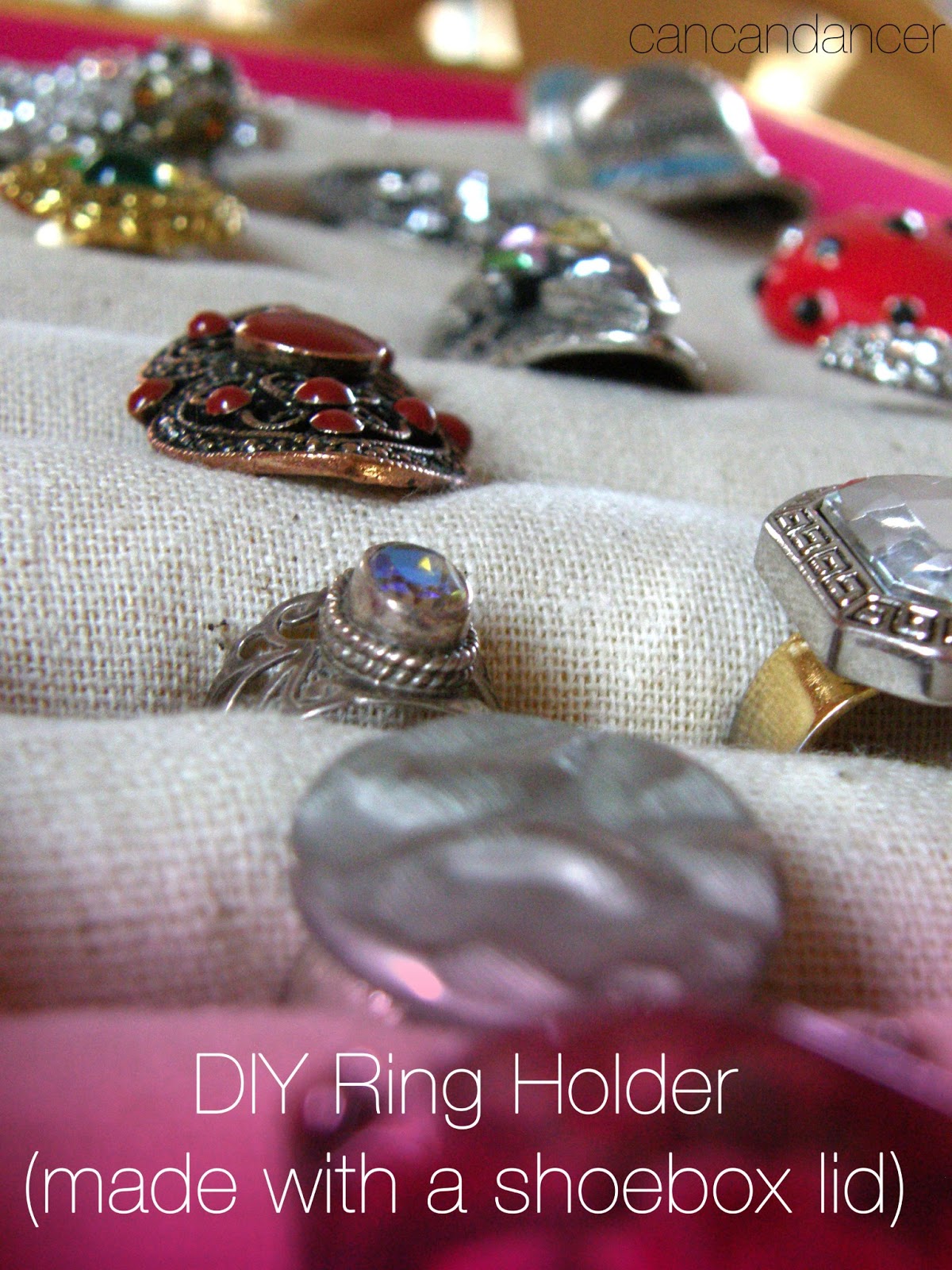 Can Can Dancer DIY Ring Holder