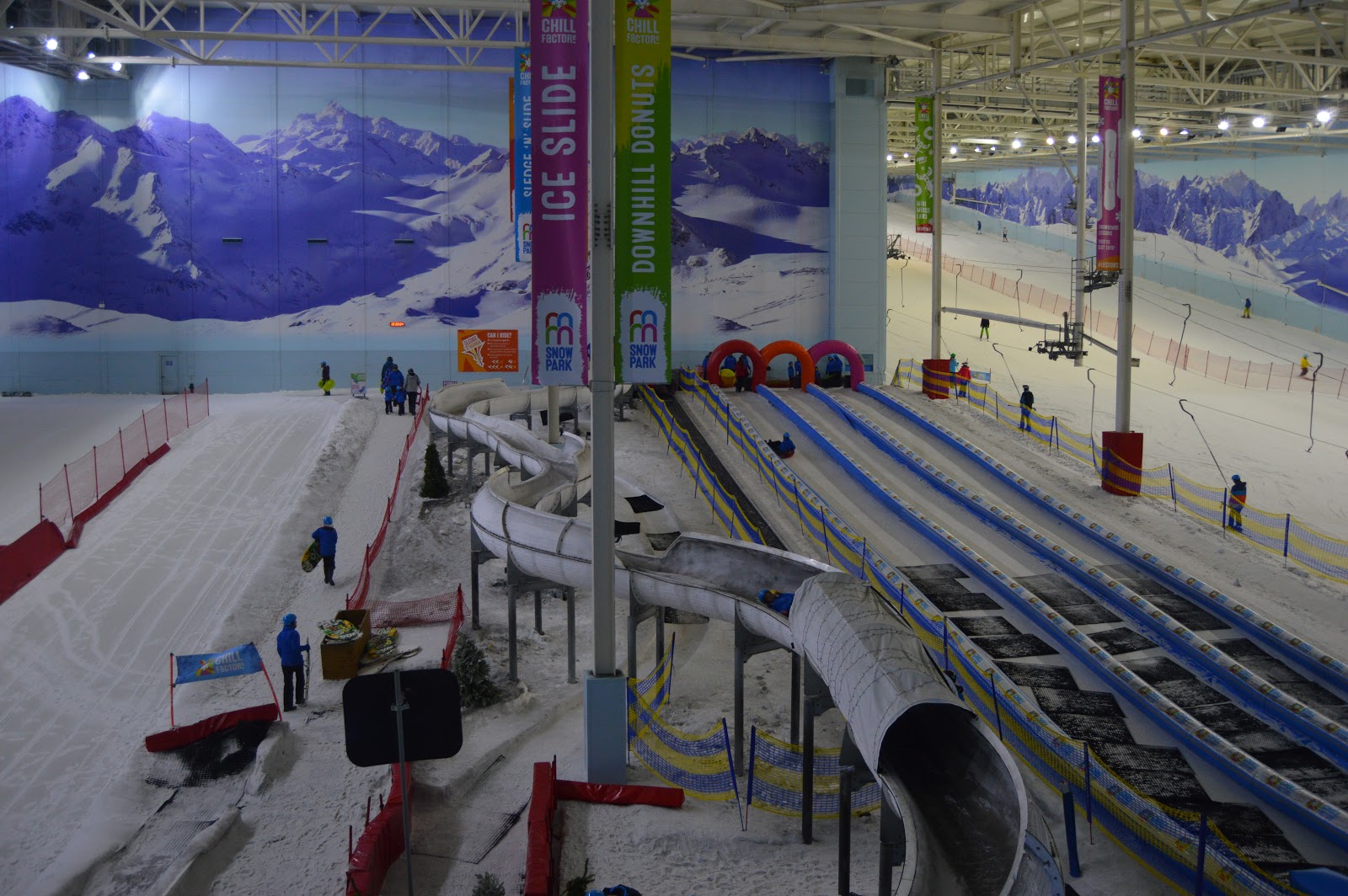 Review Snow Play at Chill Factore Playdays and Runways