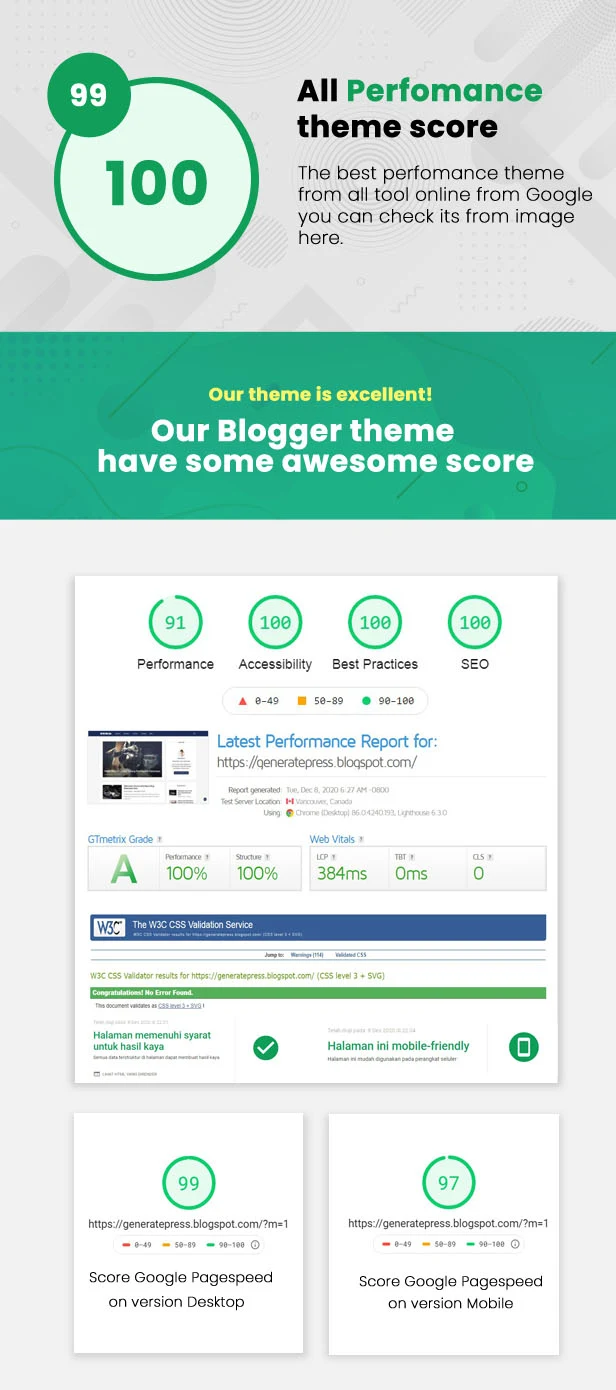 Blogger Pro - Personal Blog for Blogspot