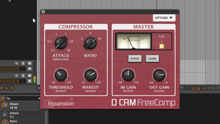 DCAM Free Comp - Plugins VST de Compressor Grátis