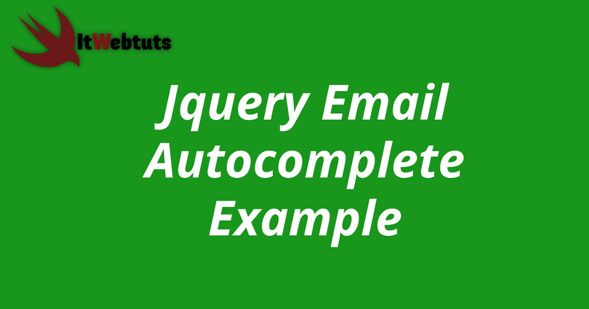 Jquery Email Example