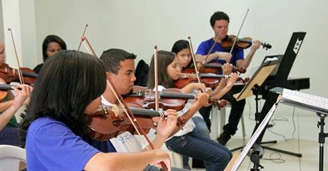 Resultado de imagem para escola de música na Estrutural, no DF