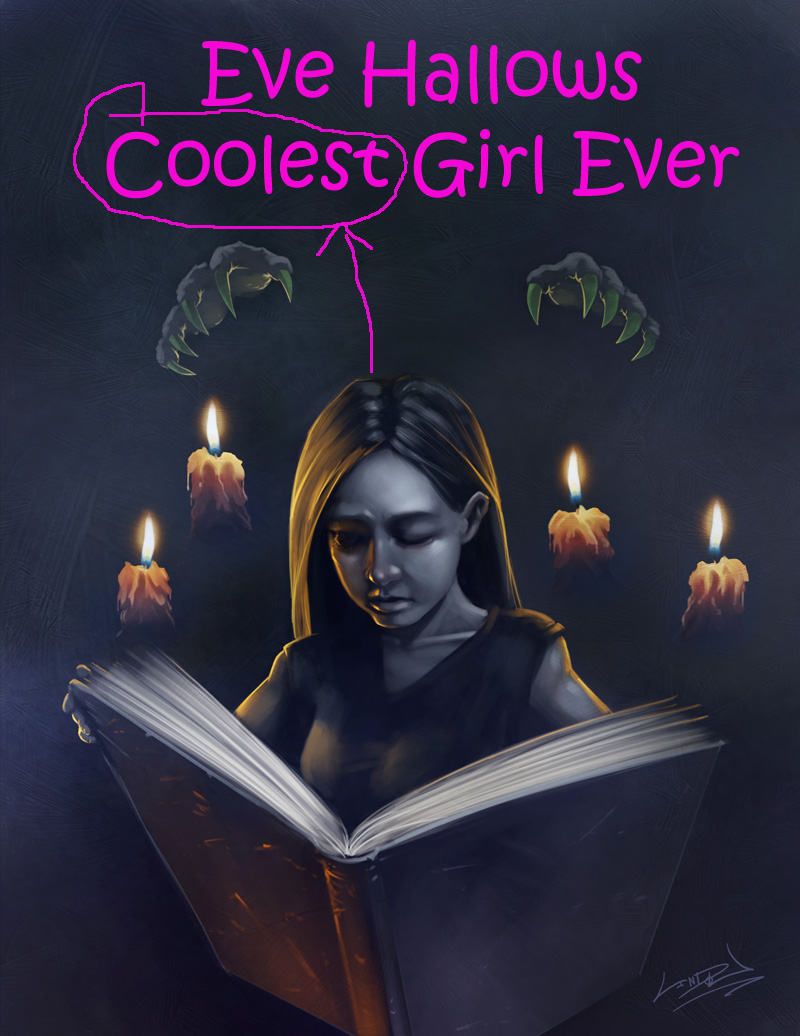 Eve Hallows and the Book of ME!