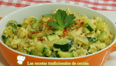 Receta de zarangollo Murciano