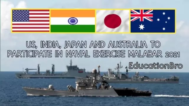 indian-navy-participates-in-naval-exercise-malabar-2021-from-26-29-august-2021-daily-current-affairs-dose