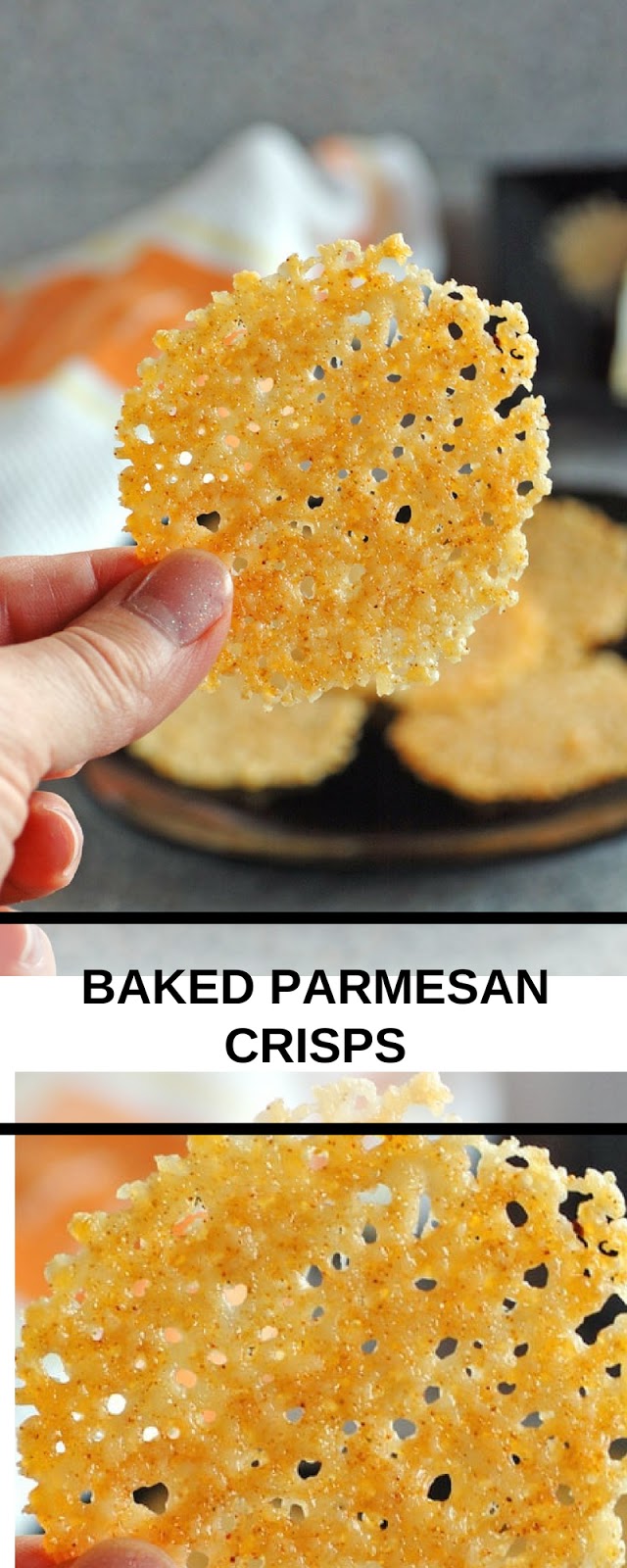 BAKED PARMESAN CRISPS Home Delicious Recipe