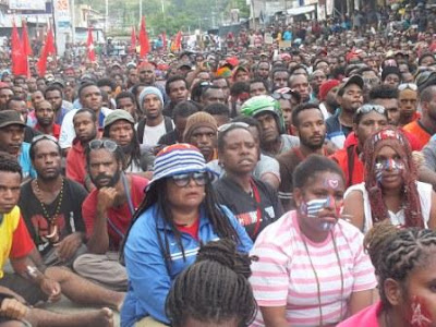 Pendukung KNPB dan ULMWP Bukan Segelintir Orang Namun Seluruh Rakyat Papua Pendukung KNPB dan ULMWP Bukan Segelintir Orang Namun Seluruh Rakyat Papua