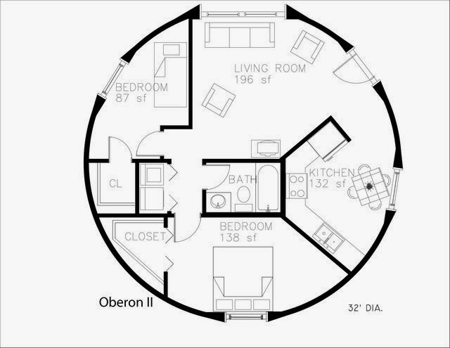 monolithic dome homes floor plans