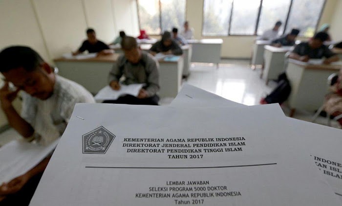 2.267 Peserta Ikuti Ujian Program 5000 Doktor Kemenag