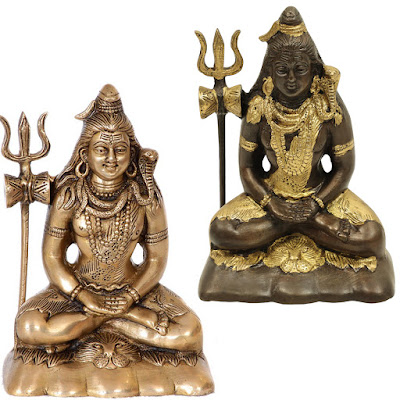 Mahayogi Shiva Brass Sculpture