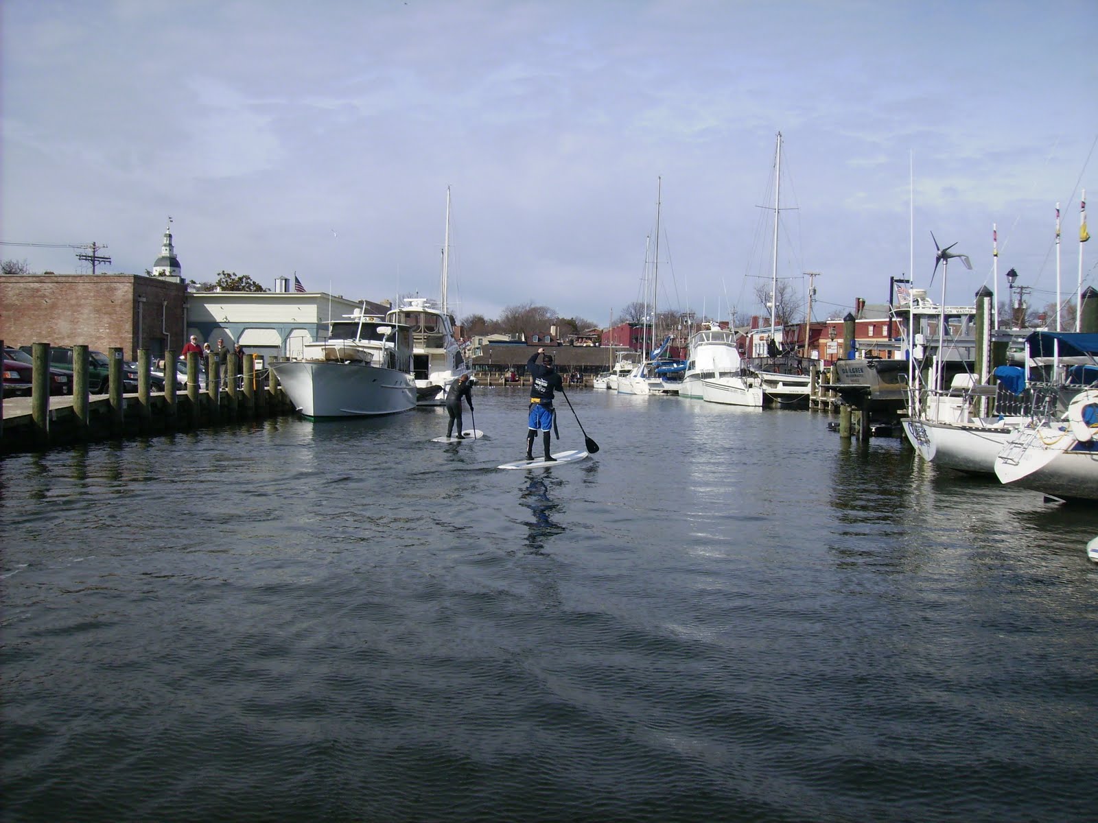 Stand Up Paddle Annapolis Fun group paddle on Saturday