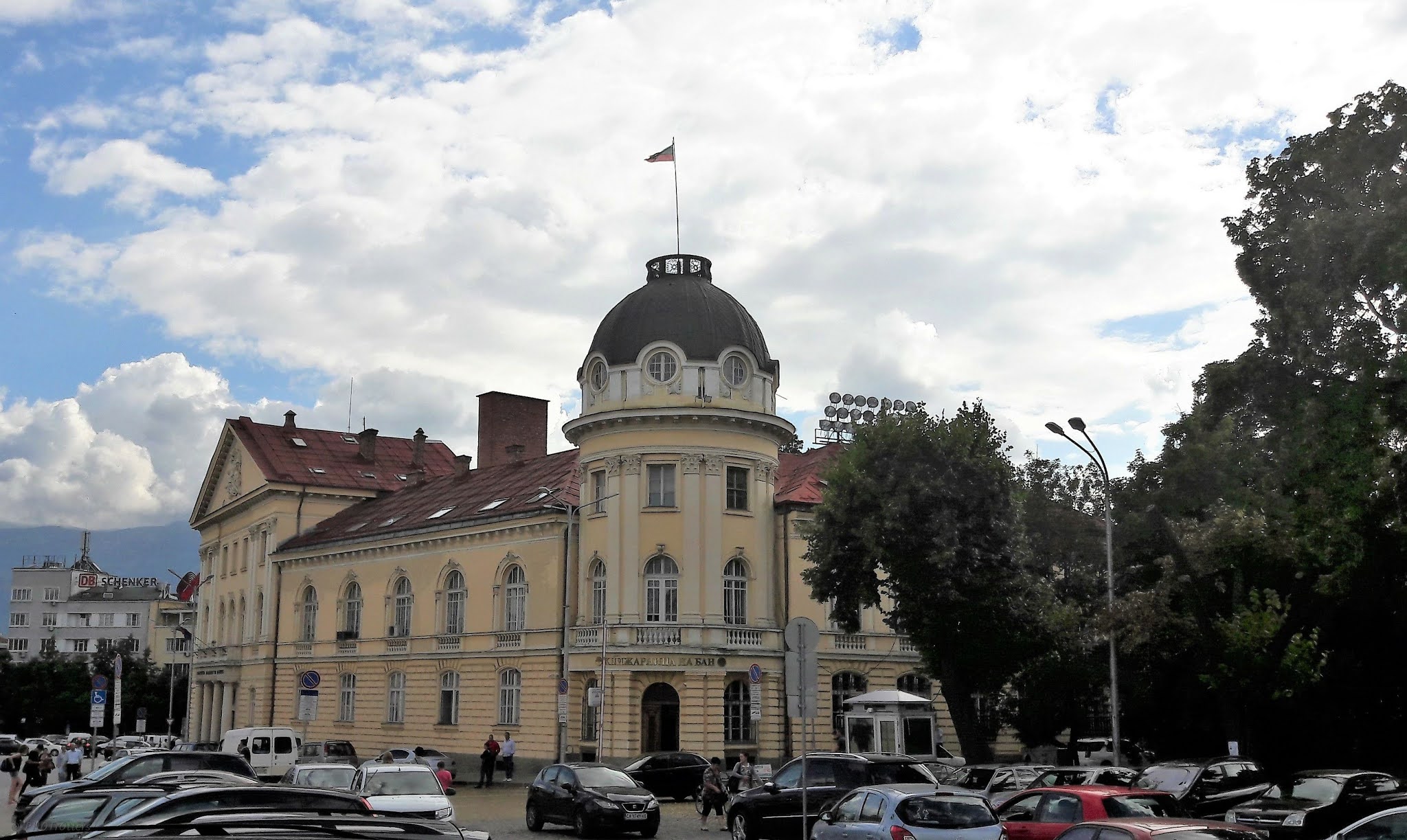 View of the Bulgarian Academy of Sciences from the street